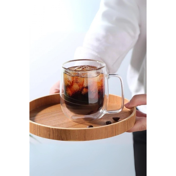 Cam Çift Cidarlı Bardak 350 ml