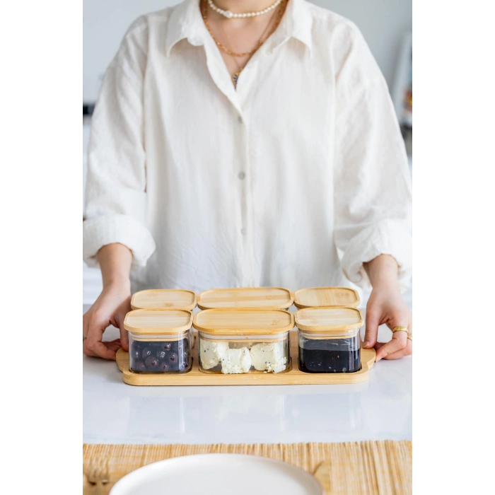 Cam Kahvaltılık Seti 13 Parça