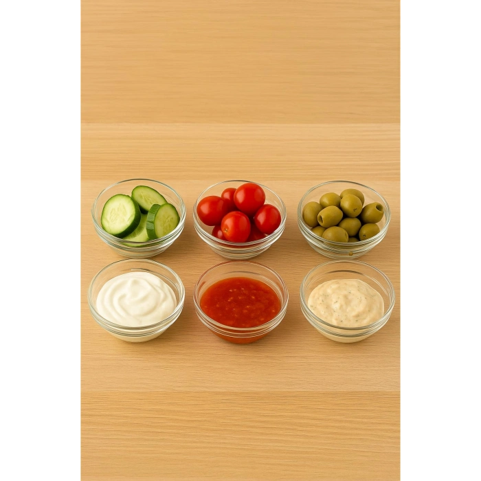 Cam Kase Seti 6’lı 155 ml