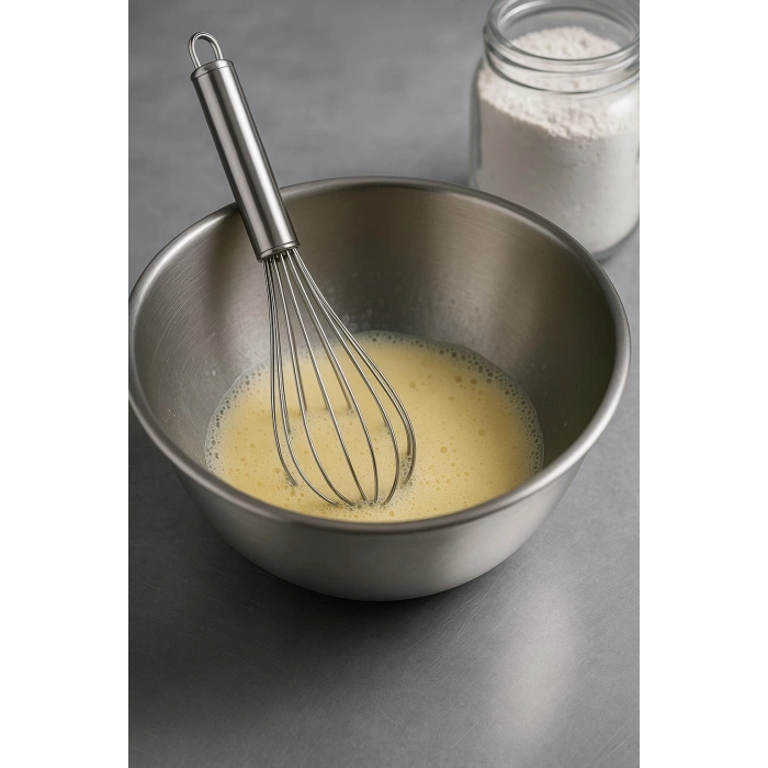 Çelik Küçük Yumurta Çırpıcı 14 cm