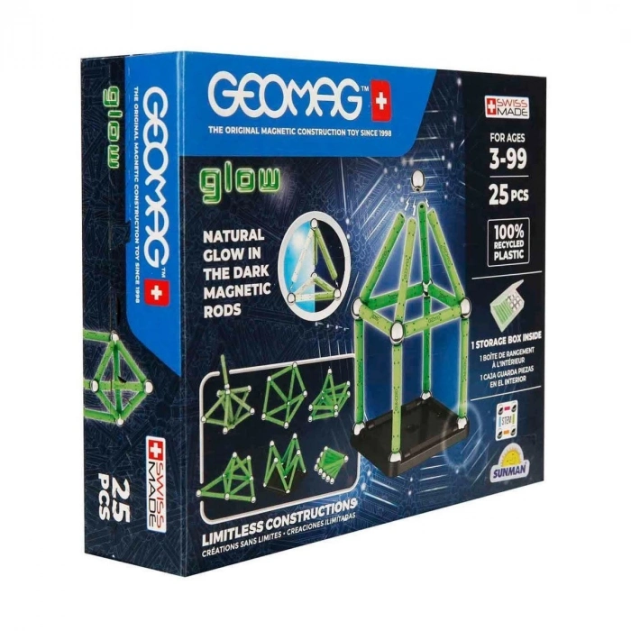 ÇOK SATAN 000328 Parıltılı Manyetik Zeka Oyunu 25 Parça