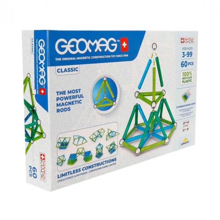 ÇOK SATAN 0272 Manyetik Zeka Oyunu 60 Parça -Sunman