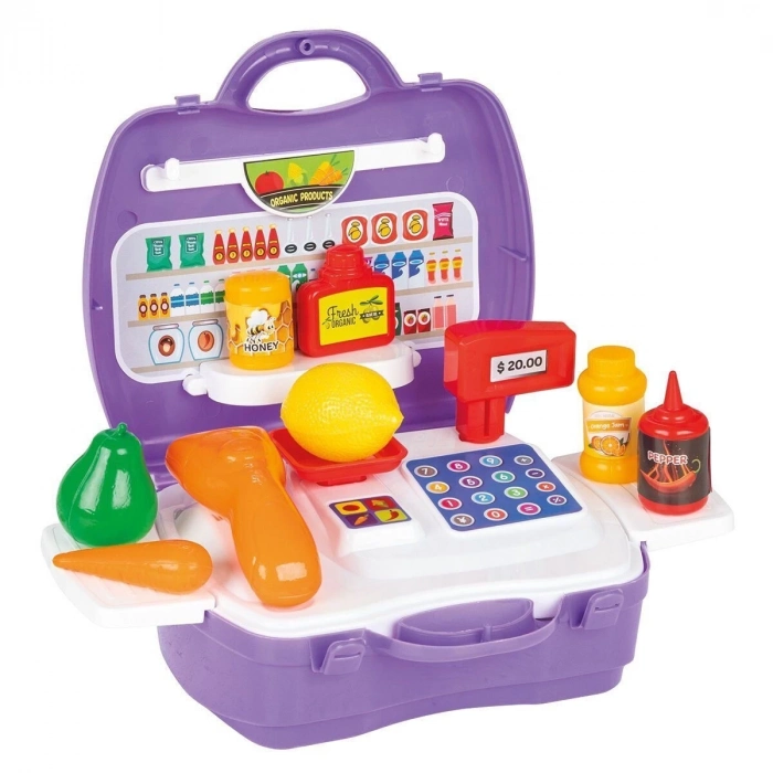 ÇOK SATAN 03 563 Çantalı Market Seti -Pilsan Oyuncak