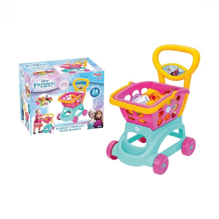 ÇOK SATAN 03599 Dede, Frozen Sepetli Market Arabası