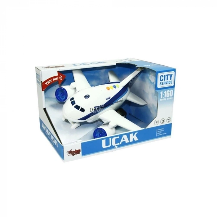 ÇOK SATAN 1:160 Sürtmeli Sesli Işıklı Uçak