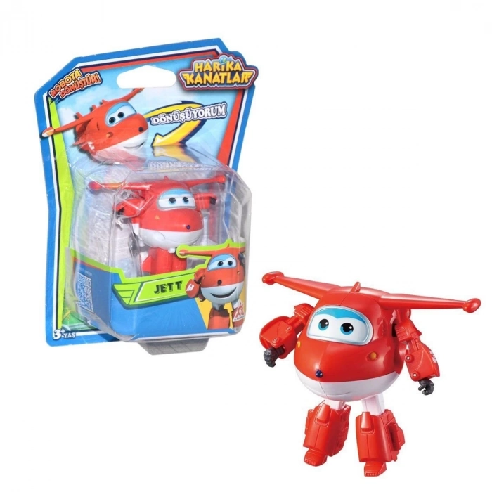 ÇOK SATAN 10010 Harika Kanatlar Dönüşen JETT Mini Figür