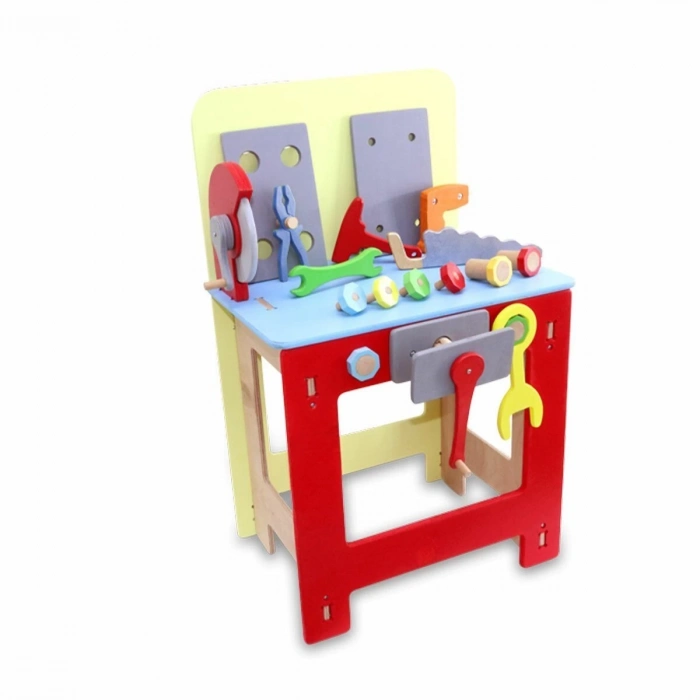 ÇOK SATAN 1014 Ahşap Tamirci Tezgahı - Lulubere Oyuncak