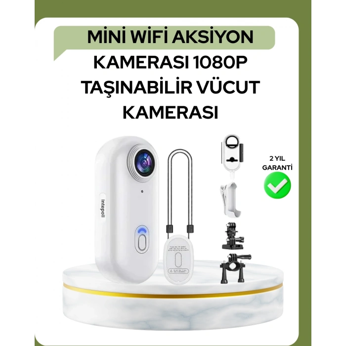 ÇOK SATAN 1080P WiFi Spor Kamerası Su Geçirmez Mini Aksiyon Kamera