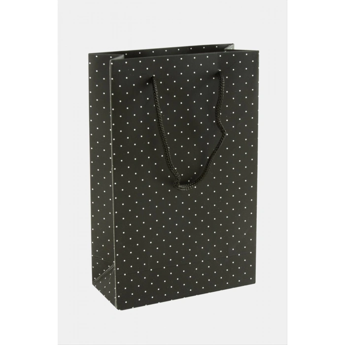 ÇOK SATAN 11*17 Benekli İpli Karton Çanta 1 Adet