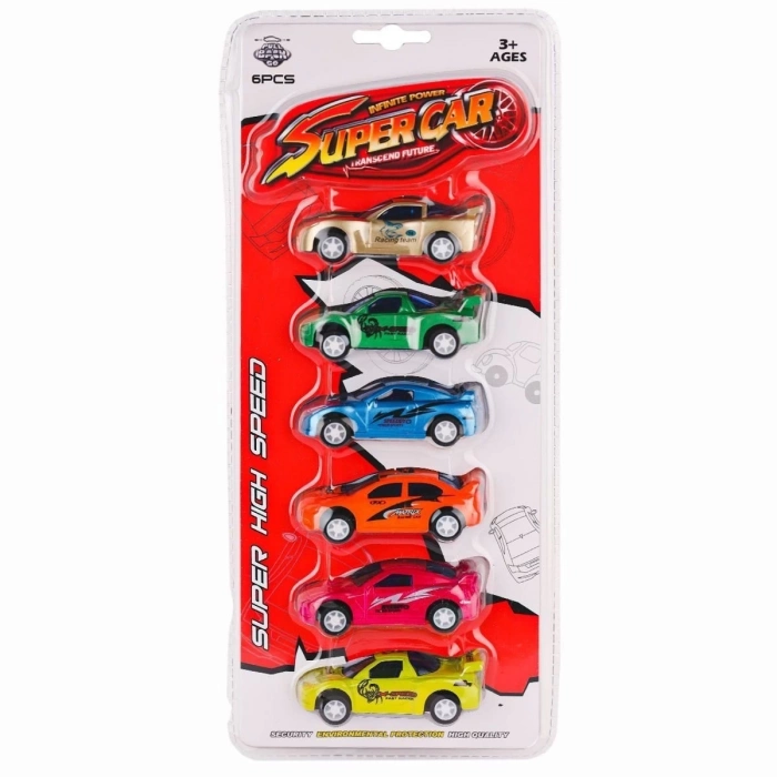 ÇOK SATAN 1156E-1 Çek Bırak Yarış Arabası Seti -Birliktoys