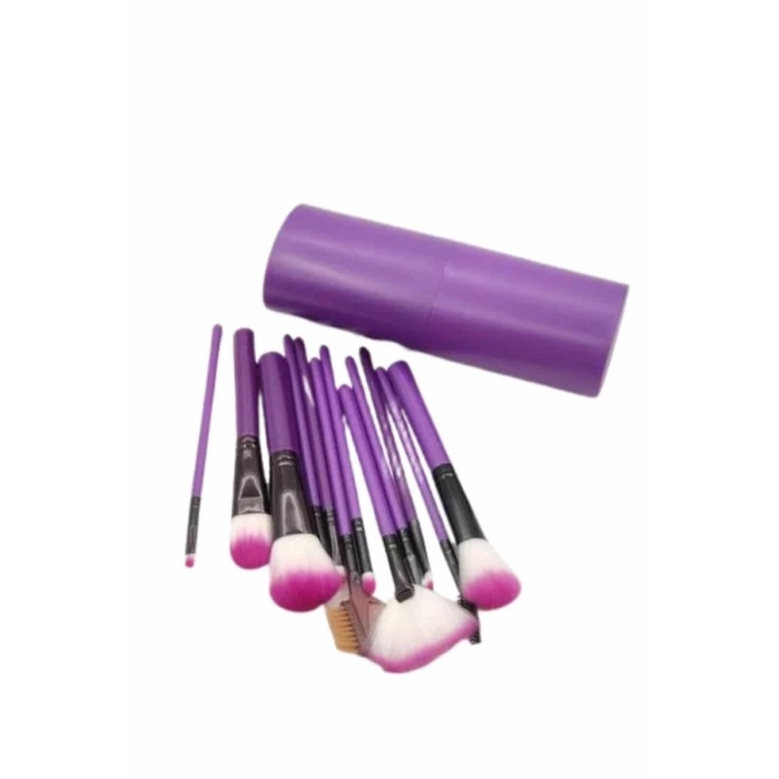 ÇOK SATAN 12 Parça Profesyonel Makyaj Fırçası Far Fırçası Allık Fırçası Yumuşak Kıllı