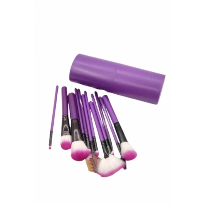 ÇOK SATAN 12 Parça Profesyonel Makyaj Fırçası Far Fırçası Allık Fırçası Yumuşak Kıllı