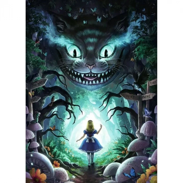 ÇOK SATAN 12000526 Alice ile Maceralar 1000 parça Ravensburger Puzzle