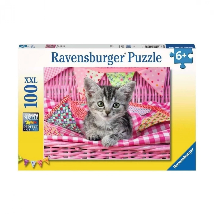 ÇOK SATAN 129850 Cute Kitty 100 parça XXL Ravensburger Puzzle