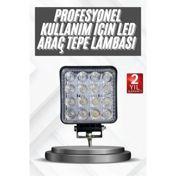 ÇOK SATAN 16 Ledli Çalışma Lambası Araç Görüş Lambası Oto Lamba