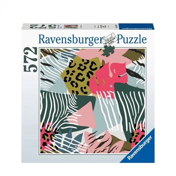 ÇOK SATAN 169290 Ravensburger, Hayvan Desenleri - 500 Parça Puzzle
