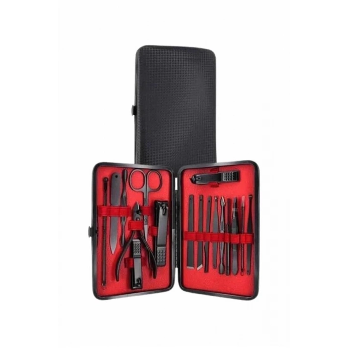 ÇOK SATAN 17 Parça Manikür Pedikür Seti El Ayak Bakım Seti Tırnak Makası Törpü