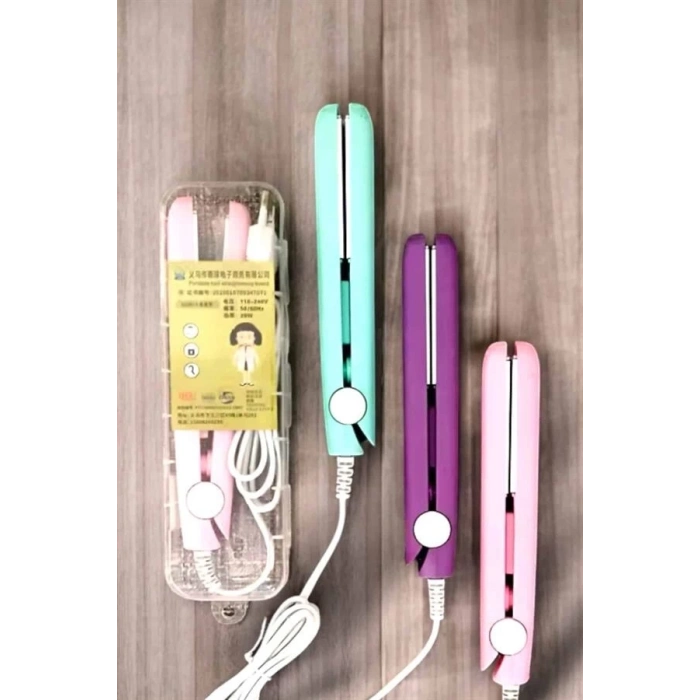 ÇOK SATAN 180°C Isı ve Uzun Süre Kalıcı Düzlük Sağlayan Mini Saç Düzleştirici