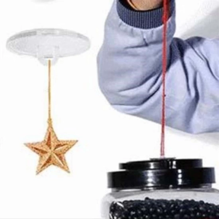 ÇOK SATAN 20 Adet Şeffaf Yuvarlak 3 Cm Çaplı Güçlü Disk Yapışkanlar