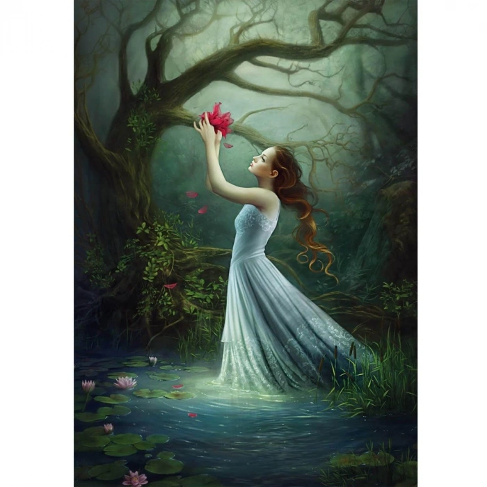 ÇOK SATAN 20682 Red Bloom 1000 Parça Puzzle