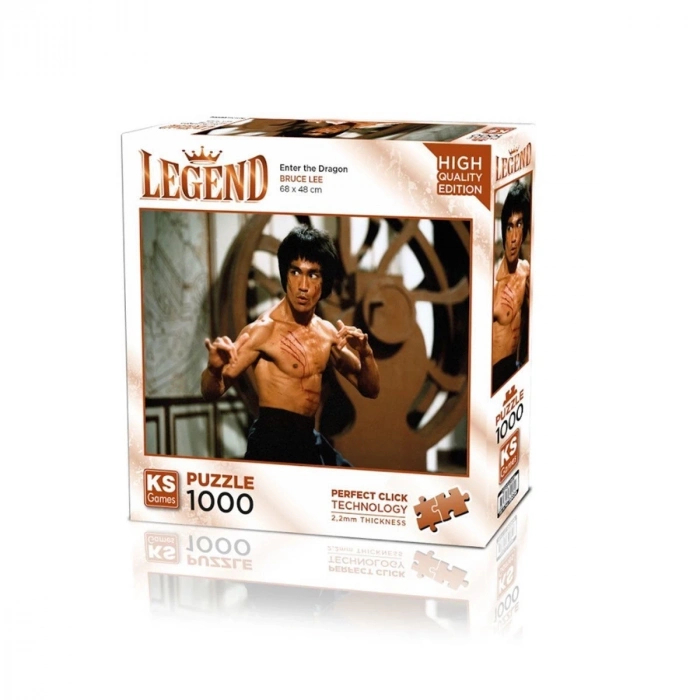 ÇOK SATAN 20725 Bruce Lee  1000 Parça Puzzle -KS Puzzle
