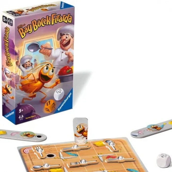 ÇOK SATAN 248803 Ravensburger - Bay Böcek Firarda - Seyahat Boy Kutu Oyunu