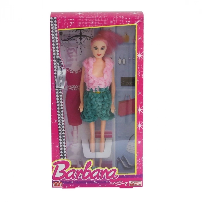 ÇOK SATAN 296 Örme Kıyafetli Şapkalı Bebek -1 adet stokta olan gönderilir