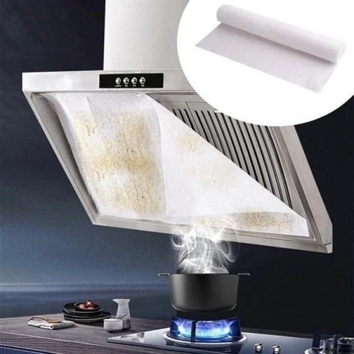 ÇOK SATAN 2li Yağ Emici Duman Önleyici Pratik Mutfak Davlumbaz Koruyucu Dayanıklı Yedek Filtre 45x90cm