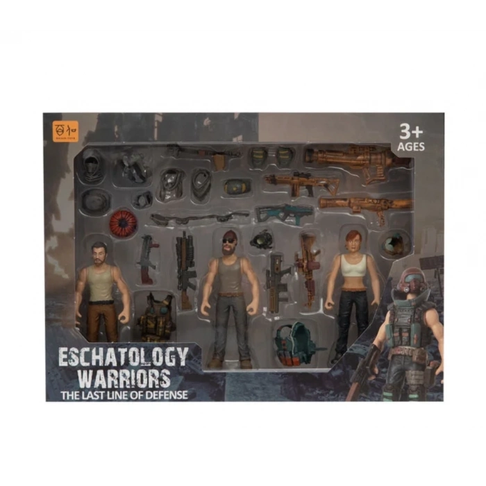 ÇOK SATAN 3 Figürlü ve Aksesuarlı Komando Seti