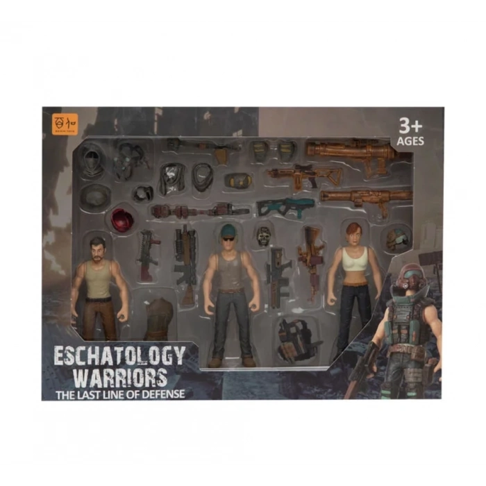 ÇOK SATAN 3 Figürlü ve Aksesuarlı Komando Seti