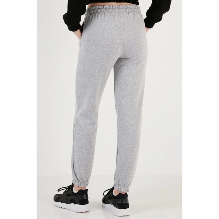 ÇOK SATAN 3 iplik şardonlu paça lastikli eşofman gri is001