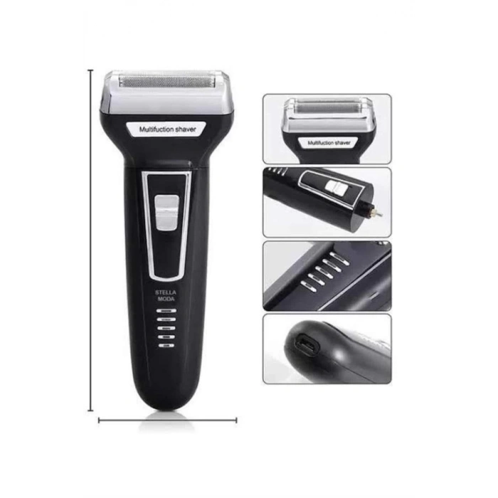 ÇOK SATAN 3lü Set Saç Sakal Kesme Traş Makinesi Burun Kılı Alma Tıraş Makinesi