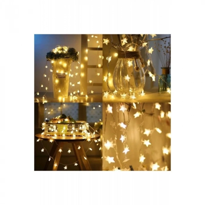 ÇOK SATAN 3 Metre Yıldız Şekilli Led Işık