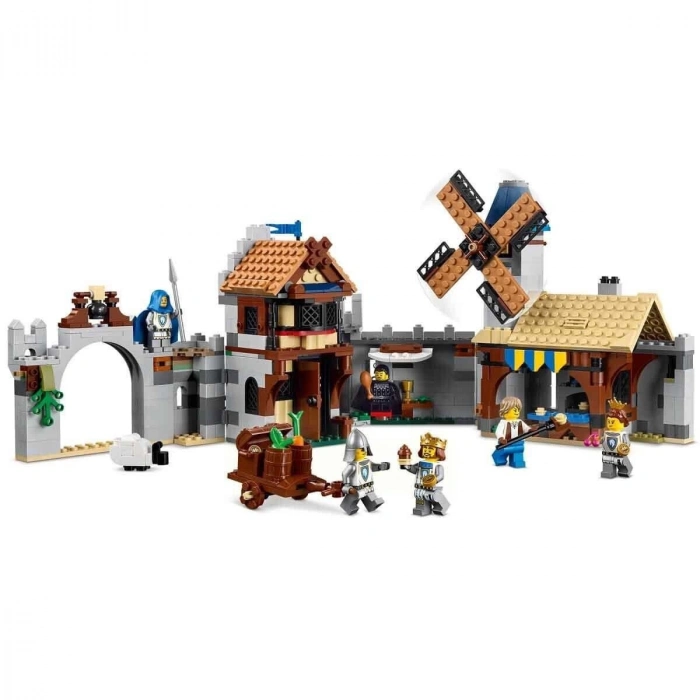 ÇOK SATAN 31168 Lego Creator 3in1 - Orta Çağ Atlı Şövalye Kalesi 1371 parça +9 yaş
