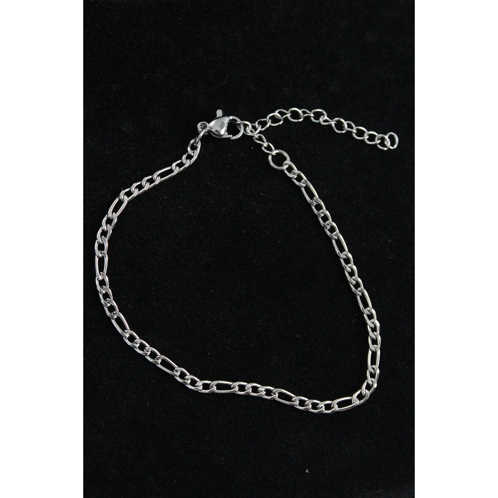 ÇOK SATAN 316L Çelik Figaro Model Gümüş Renk Erkek Bileklik