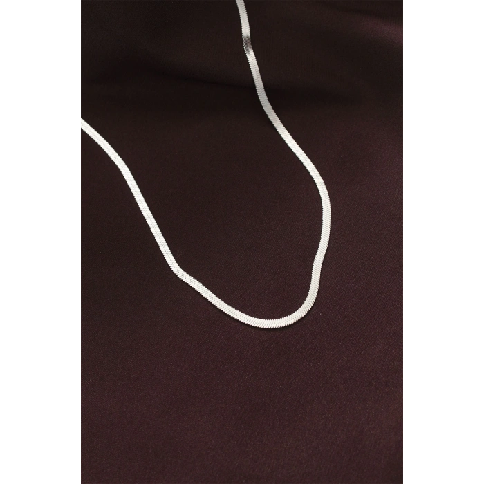 ÇOK SATAN 316L Çelik Gümüş Renk 60 cm İtalyan Zincir Kolye