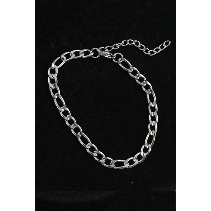 ÇOK SATAN 316L Çelik Klasik Model Gümüş Renk Erkek Bileklik