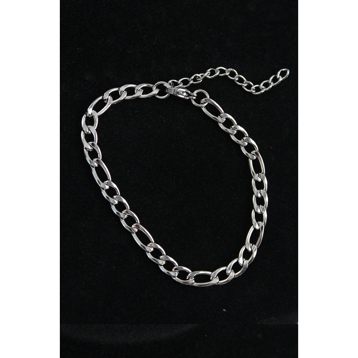 ÇOK SATAN 316L Çelik Klasik Model Gümüş Renk Erkek Bileklik