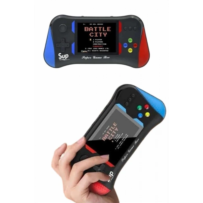 ÇOK SATAN 3.5 İnç 500 Klasik Retro Oyun Yüklü Kollu Oyun Konsolu