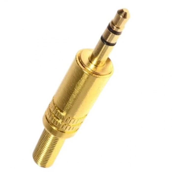 ÇOK SATAN 3.5 Mm Mono Gold Metal Jack Fiş