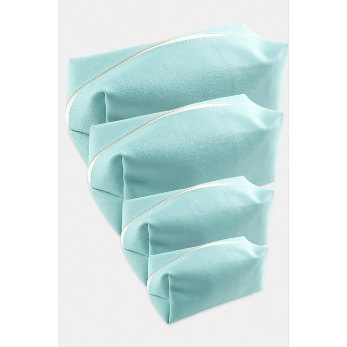 ÇOK SATAN 4 Adet El Tutmalı Makyaj Çantası