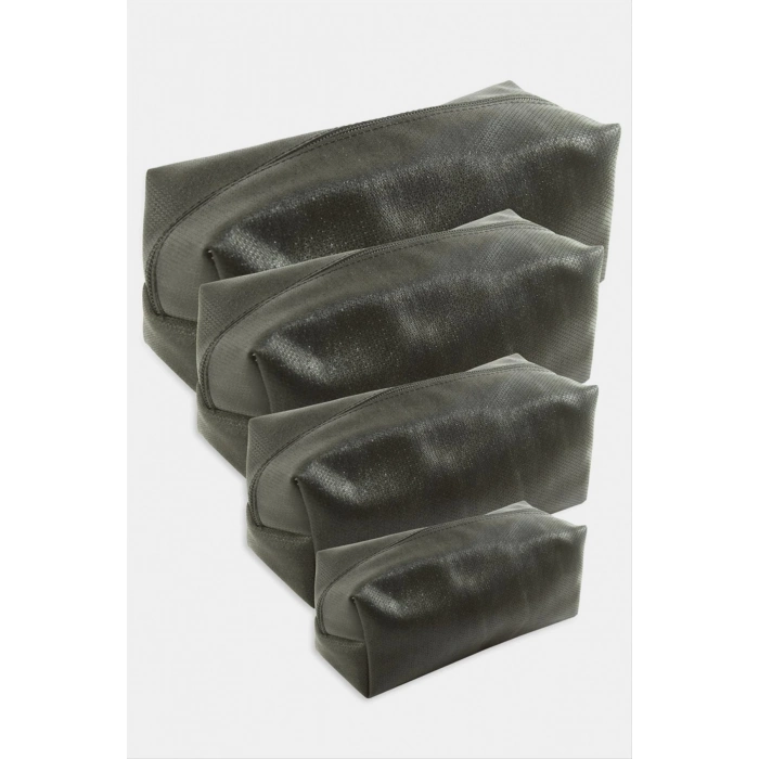 ÇOK SATAN 4 Adet El Tutmalı Makyaj Çantası