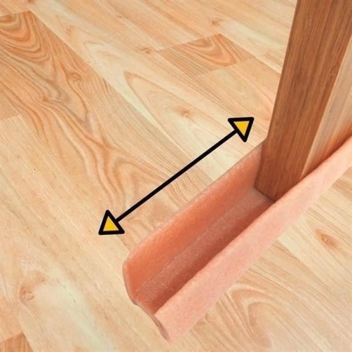 ÇOK SATAN 4 Adet Kapı Toz Rüzgar Önleyici Isı Yalıtımı Sağlayan Sızdırmaz Strafor