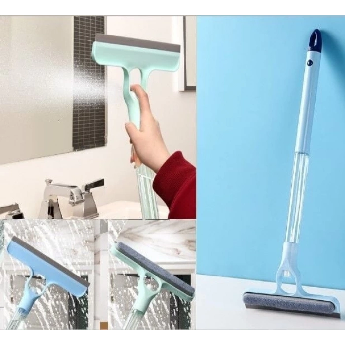 ÇOK SATAN 4 in 1 Spreyli Çek Çekli Camsil ve Fırça Aparatı