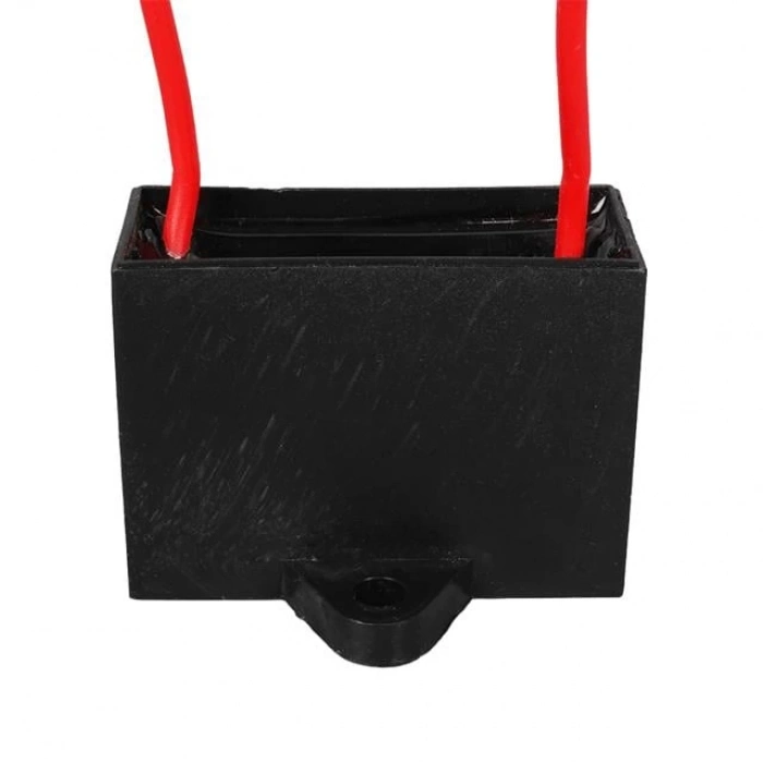 ÇOK SATAN 4 Uf 450 V Siyah Kablolu Kare Tip Kutupsuz Kondansatör