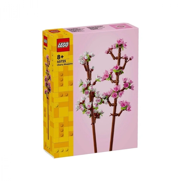 ÇOK SATAN 40725 LEGO® iconic Botanical Collection Kiraz Çiçekleri 430 parça +8 yaş