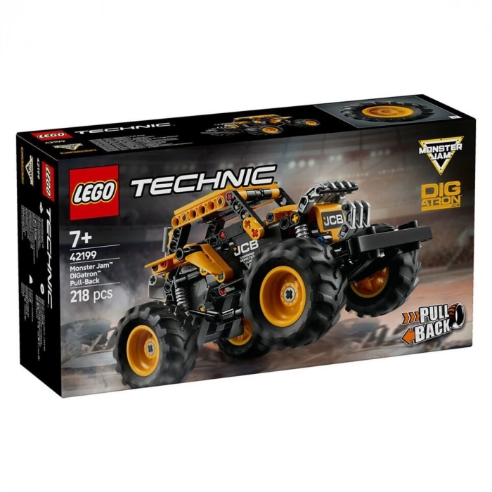 ÇOK SATAN 42199 Lego Technic Monster Jam DIGatron Çek-Bırak 218 parça +7 yaş
