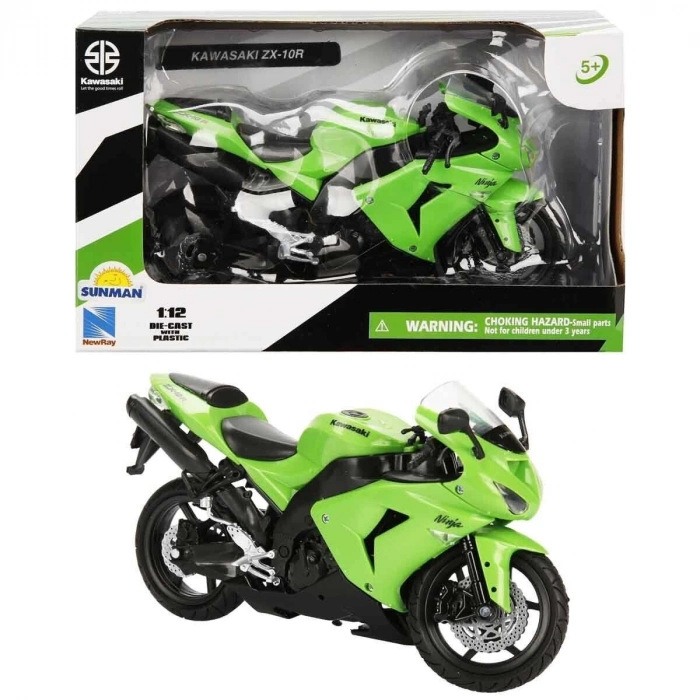 ÇOK SATAN 42447 SUN-Kawasakı  ZX-10R 2006 Yeşil 1:12