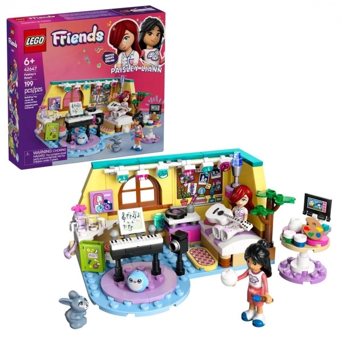 ÇOK SATAN 42647 Lego Friends Paisleynin Odası 199 parça +6 yaş
