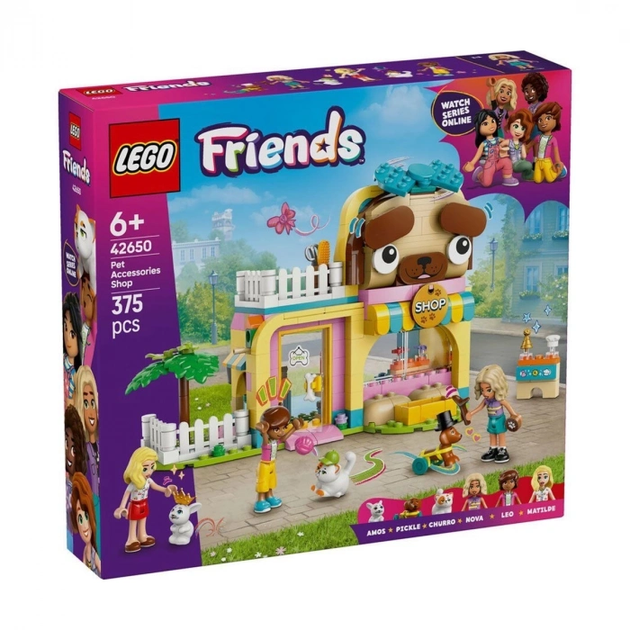 ÇOK SATAN 42650 Lego Friends Evcil Hayvan Aksesuar Dükkanı 375 parça +6 yaş